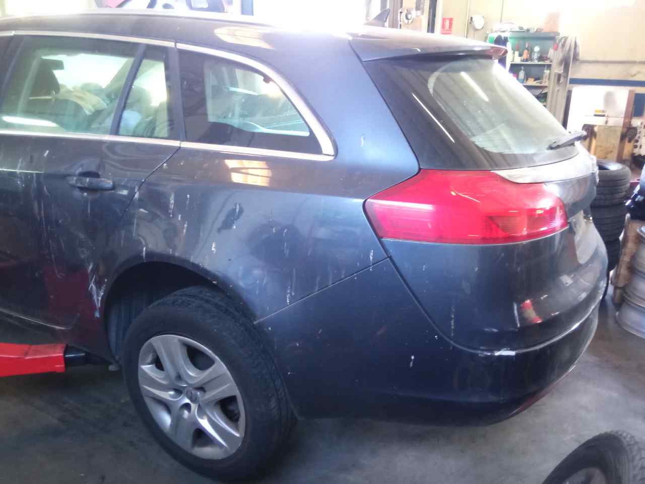 OPEL Insignia A (2008-2016) Galinių dešinių durų stiklo pakelėjas 13302442 22707087