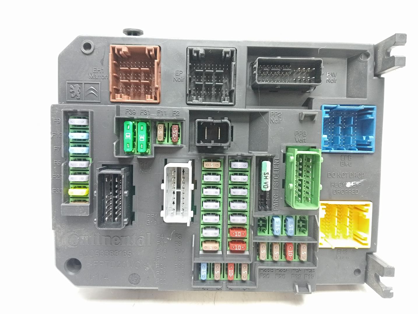 CITROËN C4 2 generation (2010-2024) Fuse Box A2C53383165,A2C32427600,9665547580 22437532