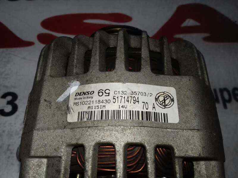 FIAT Punto 3 generation (2005-2020) Alternator 51714794, MS1022118430 18388171