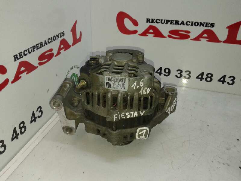 RENAULT Fiesta 5 generation (2001-2010) Alternator 2S6T-10300-CB, A005TA7692 18343596