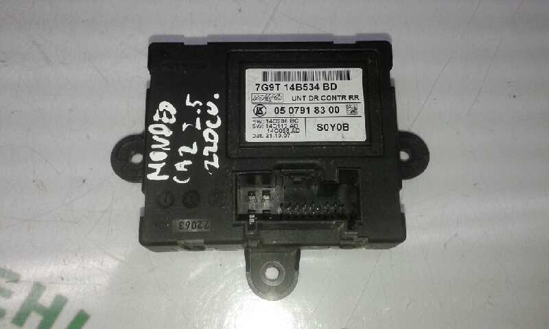 FORD Mondeo 4 generation (2007-2015) Citau veidu vadības bloki 7G9T14B534BD, 0507918300 18371868