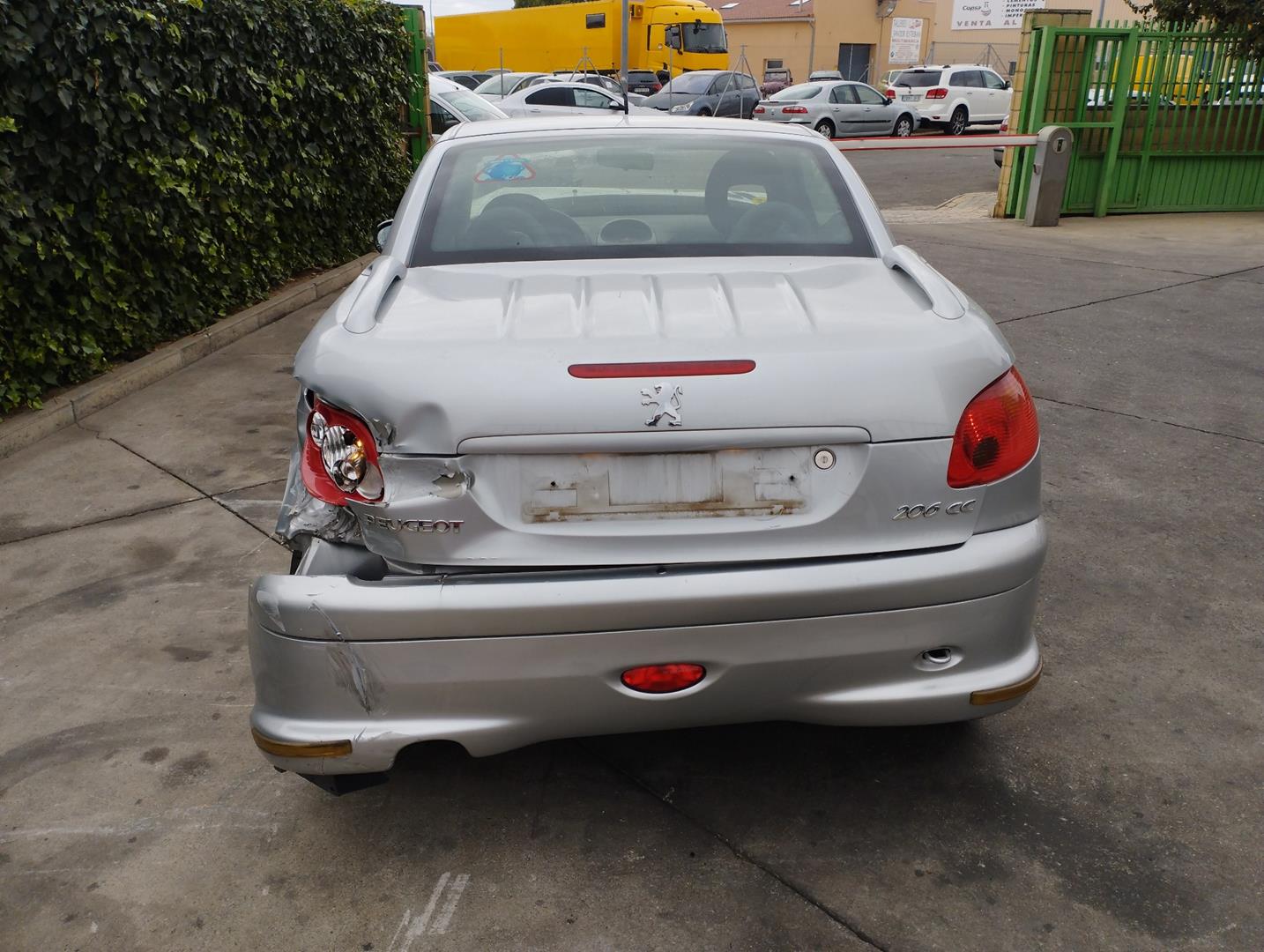 PEUGEOT 206 1 generation (1998-2009) Geam ușă dreapta spate 9204J0,9204J0 22698310