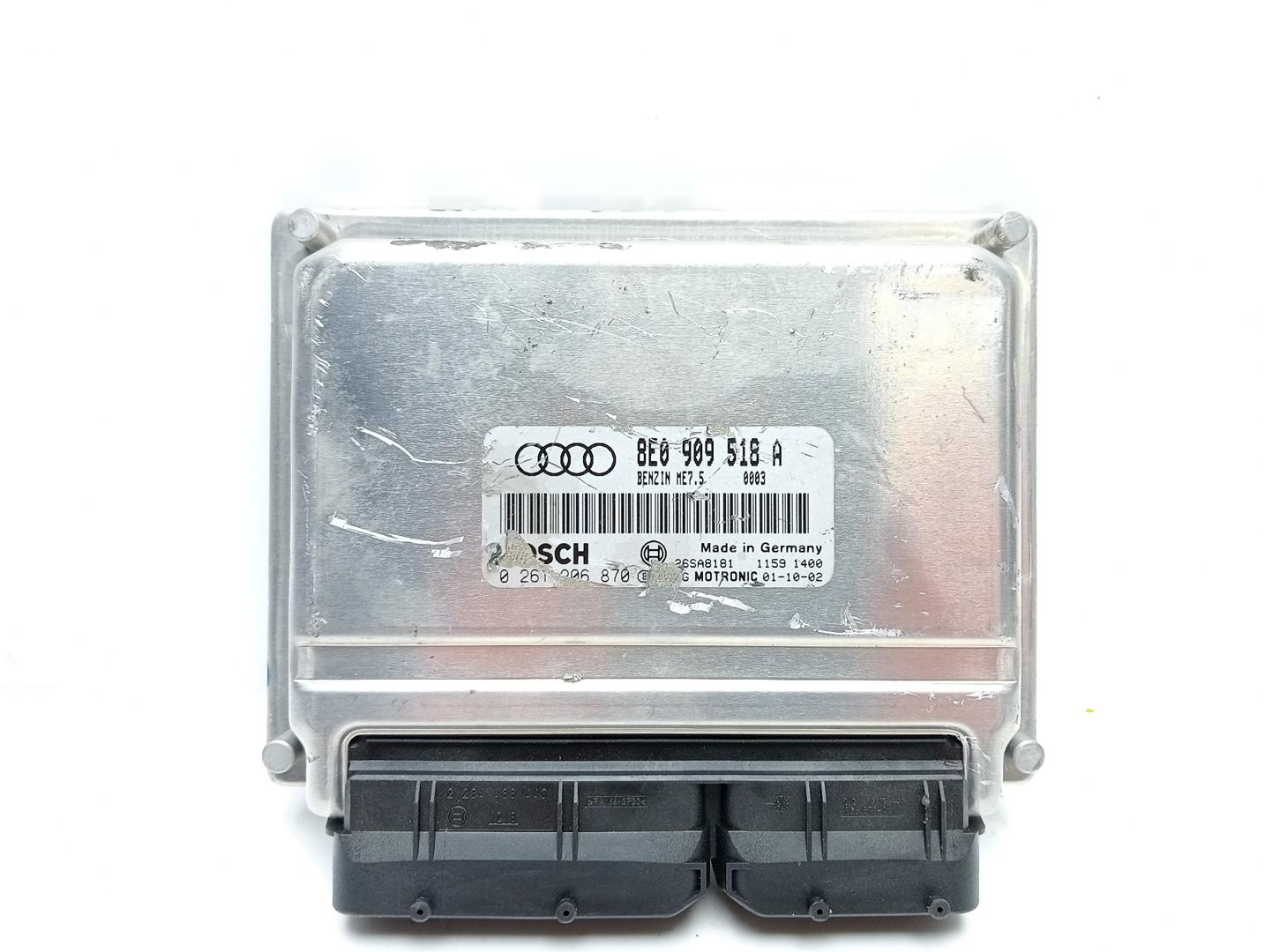 AUDI A4 B6/8E (2000-2005) Engine Control Unit ECU 8E0909518A,0261206870 22346528