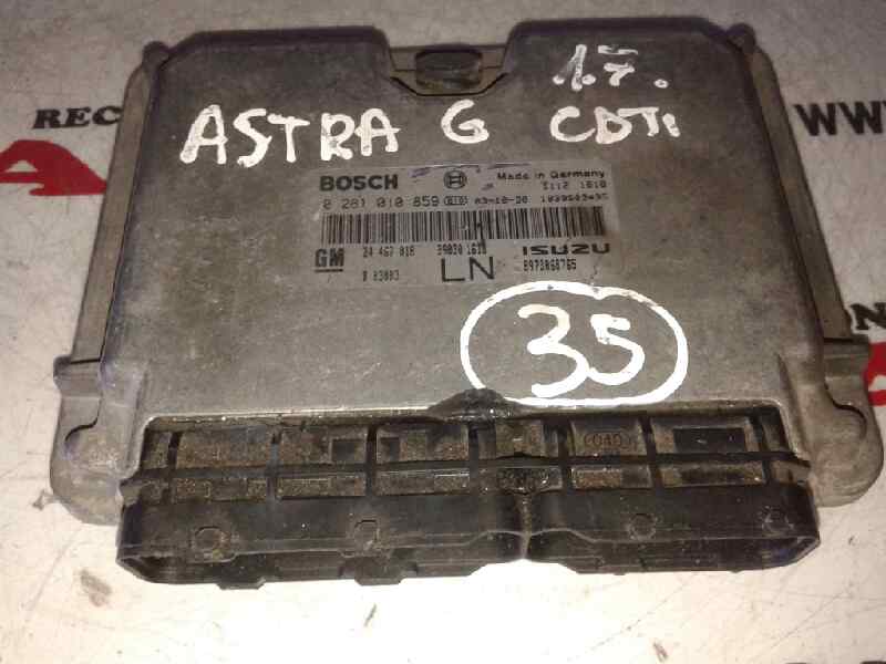 OPEL Astra H (2004-2014) Блок керування двигуном ECU 0281010859,24467018 25340232