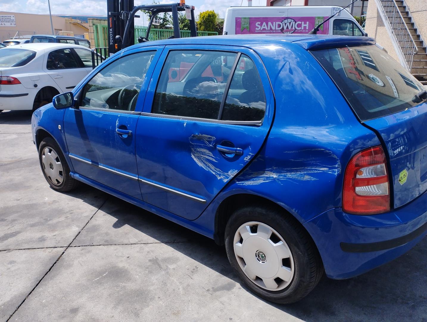 SKODA Fabia 6Y (1999-2007) Mecanism ștergător de parbriz față 405146 22487014