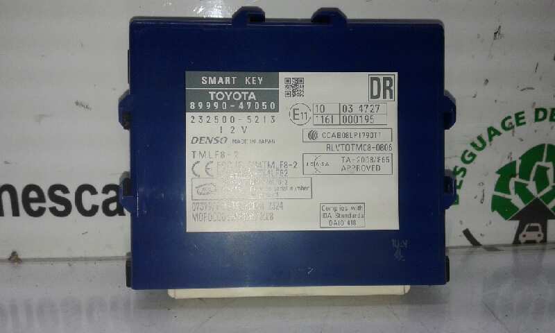 TOYOTA Prius 3 generation (XW30) (2009-2015) Other Control Units 8999047050, 2325005213, RLVT0TM080806 18368237