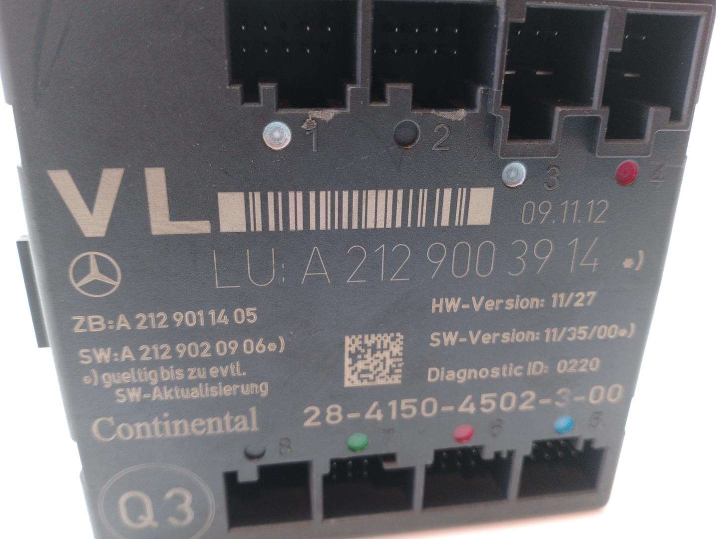 MERCEDES-BENZ E-Class W212/S212/C207/A207 (2009-2016) Alte unități de control A2129003914, A2129020906 22699143