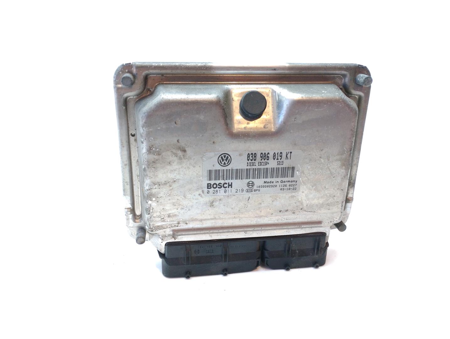 SEAT Cordoba 2 generation (1999-2009) Engine Control Unit ECU 038906019KT, 0281011219 18485119