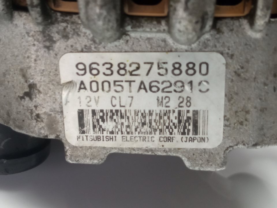 CITROËN Xsara Picasso 1 generation (1999-2010) Generator 9638275880,A005TA6291C 18470212
