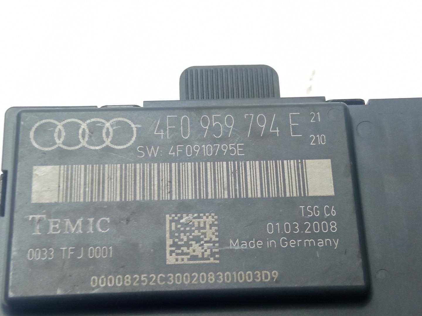 AUDI A6 allroad C6 (2006-2011) Egyéb vezérlőegységek 4F0959794E 18477607