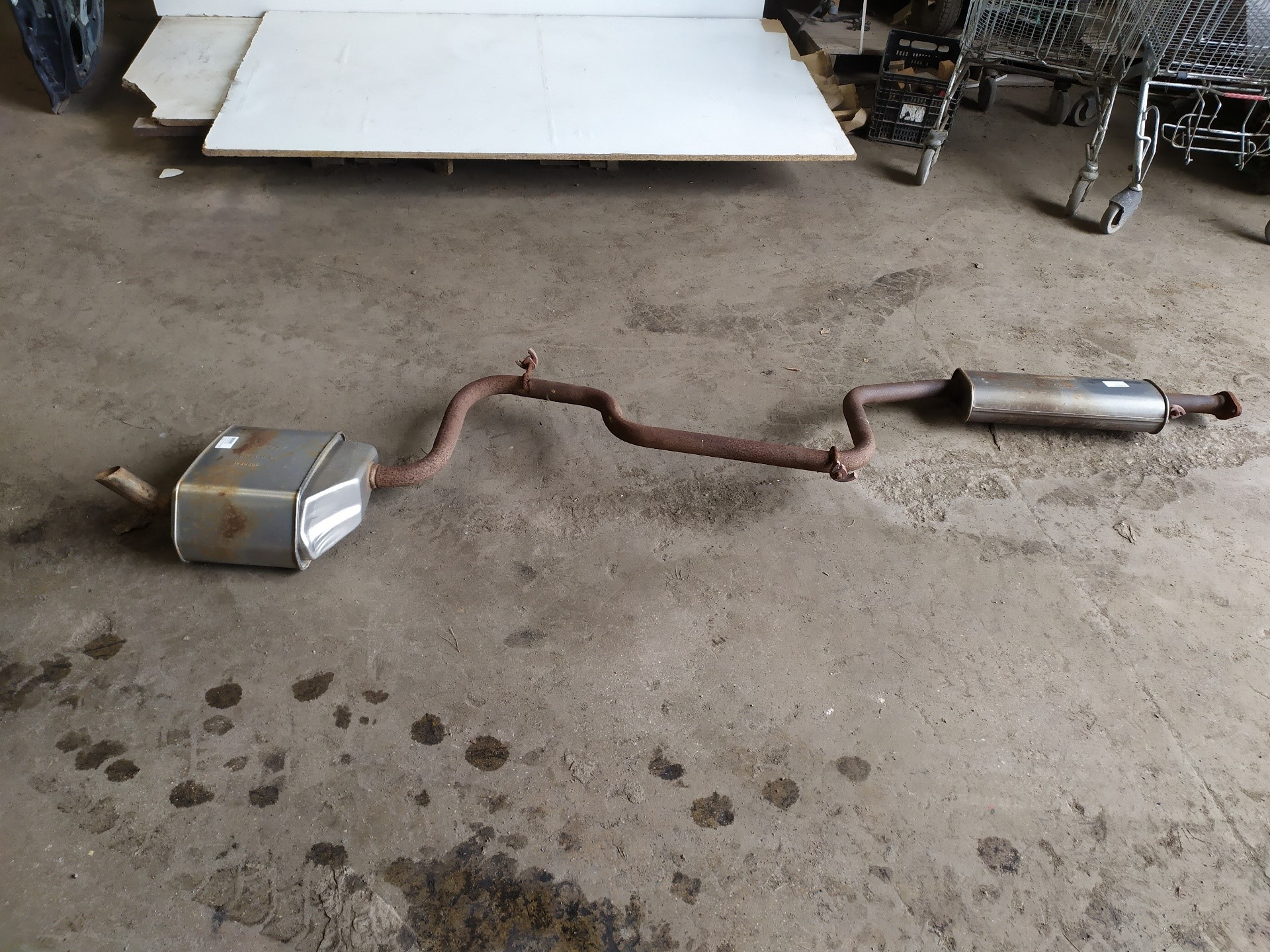 FORD Mondeo 3 generation (2000-2007) Exhaust 1317889A, D3C5A1101 23374207