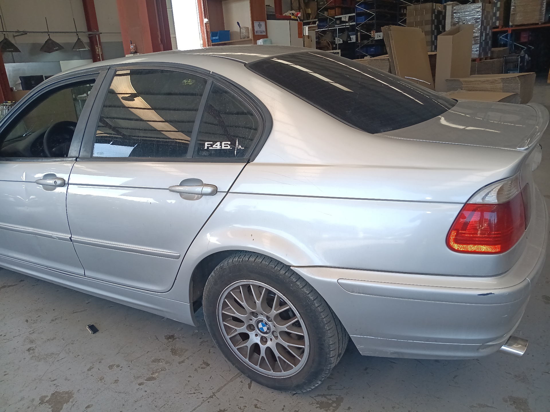 BMW 3 Series E46 (1997-2006) Priekinių kairių durų veidrodis ELECTRICO 23850217