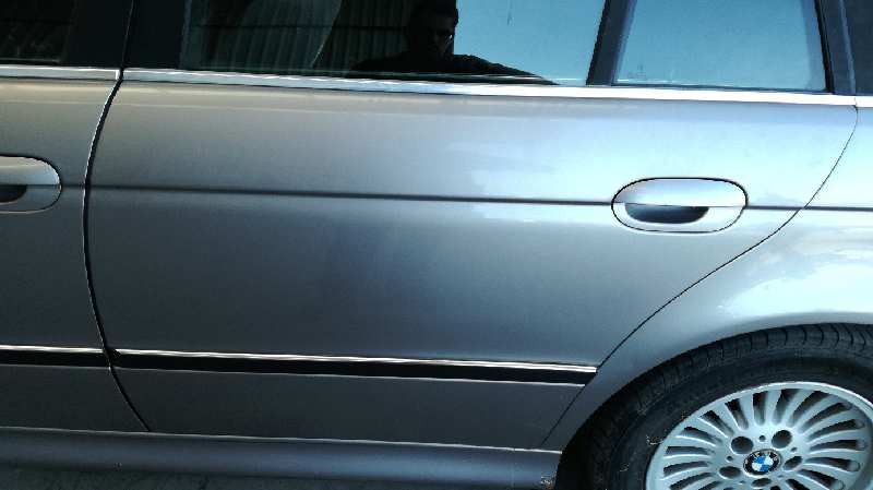 BMW 5 Series E39 (1995-2004) Galinės kairės durys 41528266725, GRIS 24547547