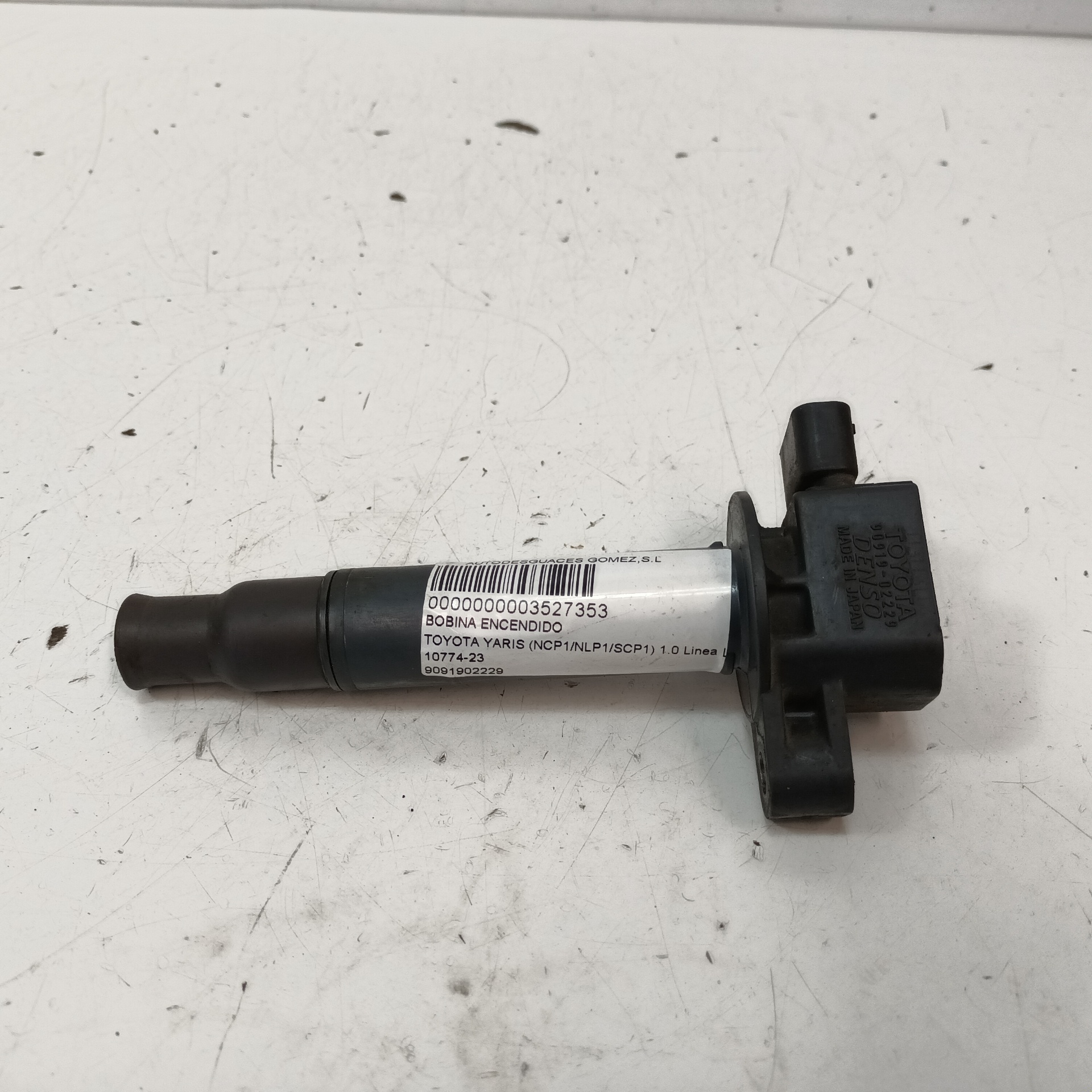 TOYOTA Yaris 1 generation (1999-2005) High Voltage Ignition Coil 9091902229 24675984