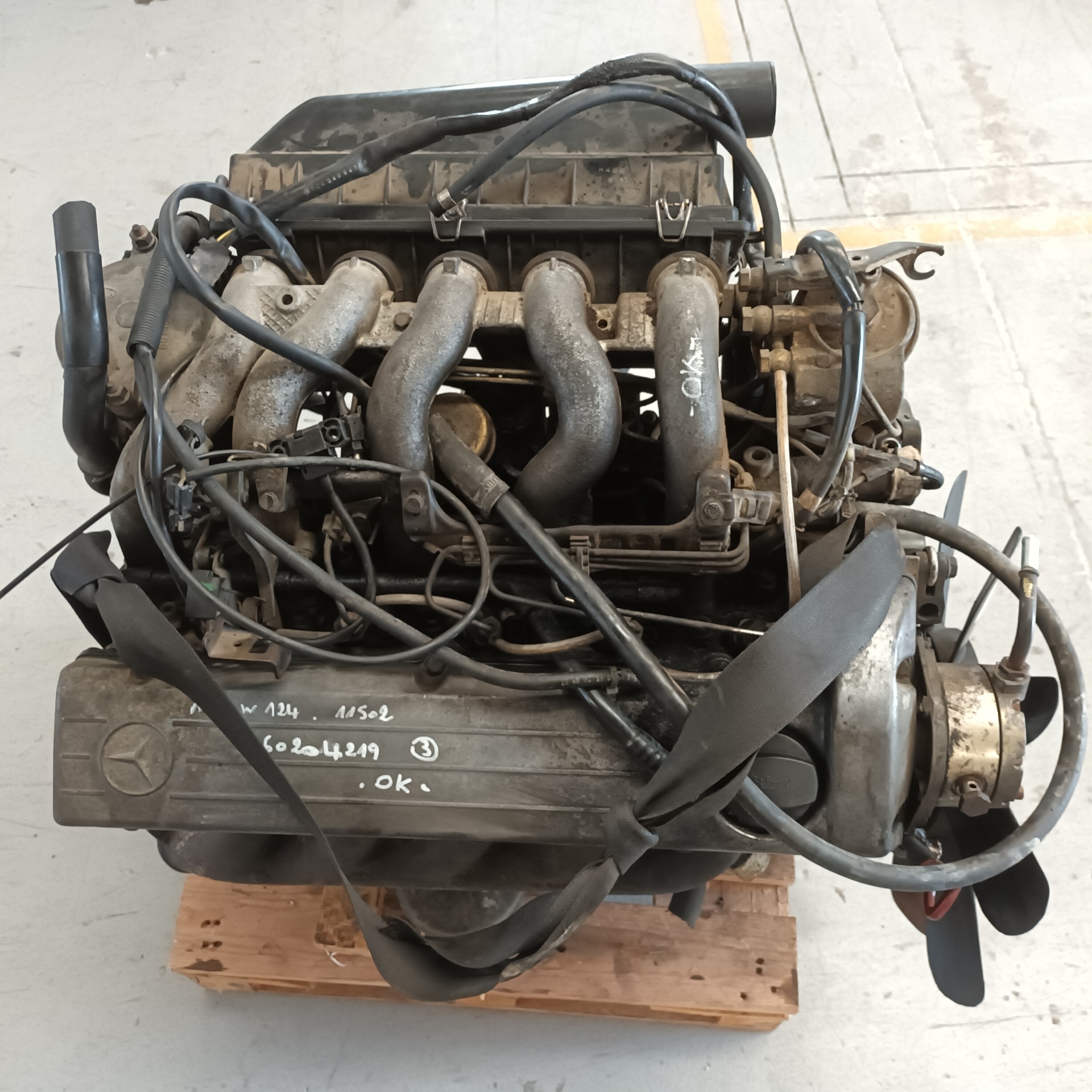 MERCEDES-BENZ Двигатель 602912 24549941