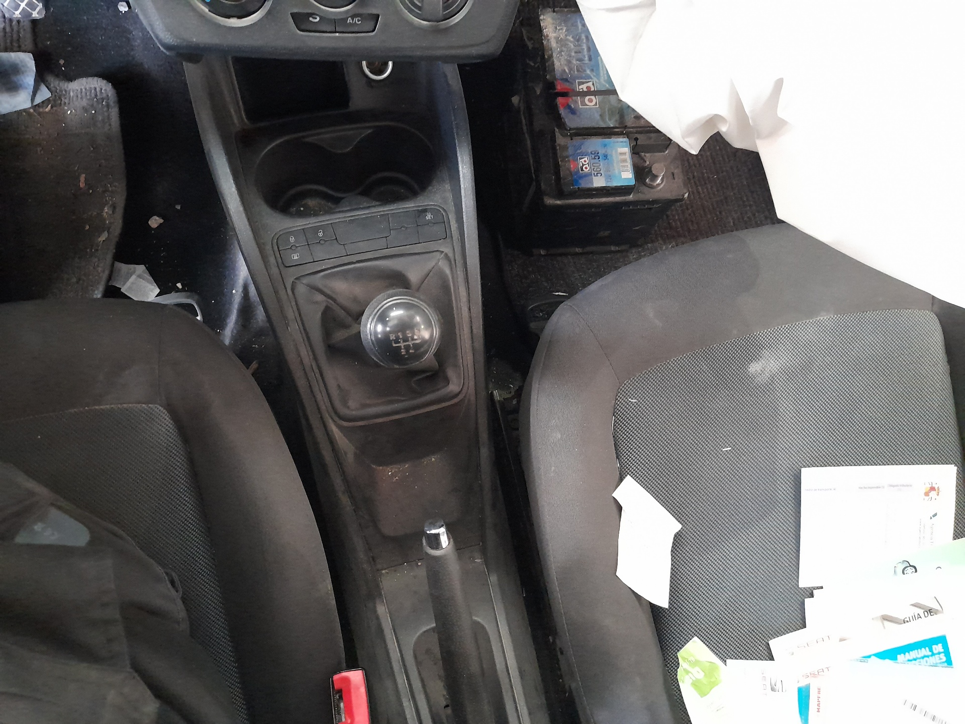 SEAT Ibiza 3 generation (2002-2008) Steering Rack 6R1423051AT 24534898