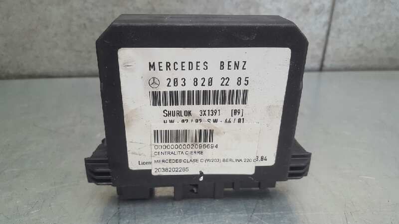 MERCEDES-BENZ C-Class W203/S203/CL203 (2000-2008) Kiti valdymo blokai 2038202285 22002702