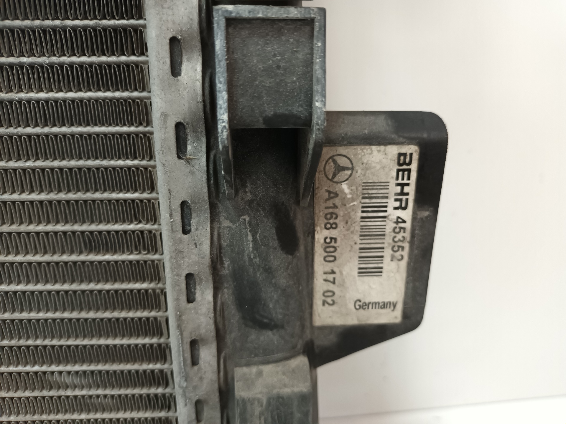 MERCEDES-BENZ A-Class W168 (1997-2004) Охлаждающий радиатор 24537532