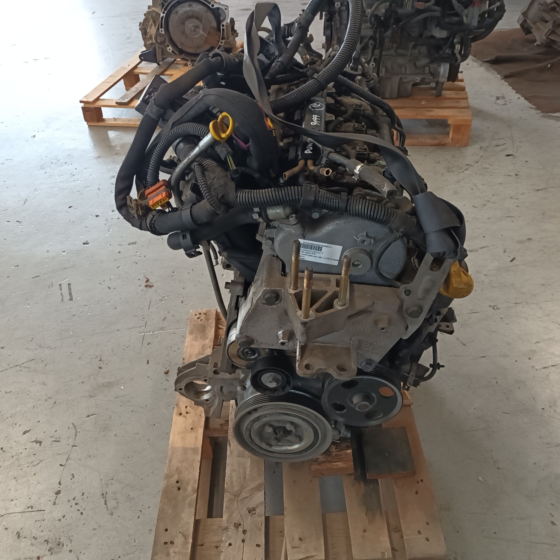 FIAT Punto 3 generation (2005-2020) Engine 188A9000 22366756
