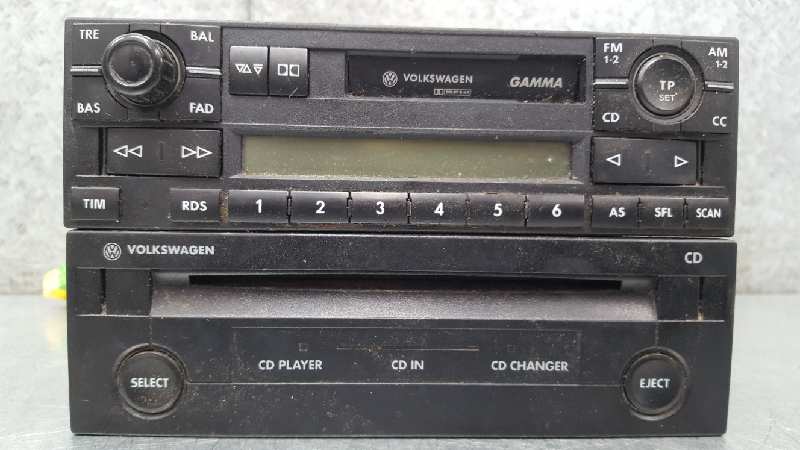 VOLKSWAGEN Sharan 1 generation (1995-2010) Music Player Without GPS 1J0035186D, 1J0035119C 21996165