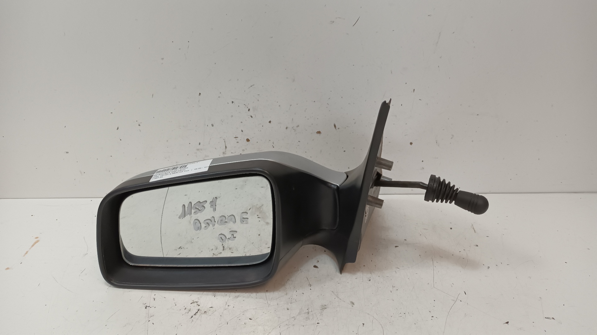 OPEL Astra H (2004-2014) Left Side Wing Mirror MANUAL, PLATA 24676558