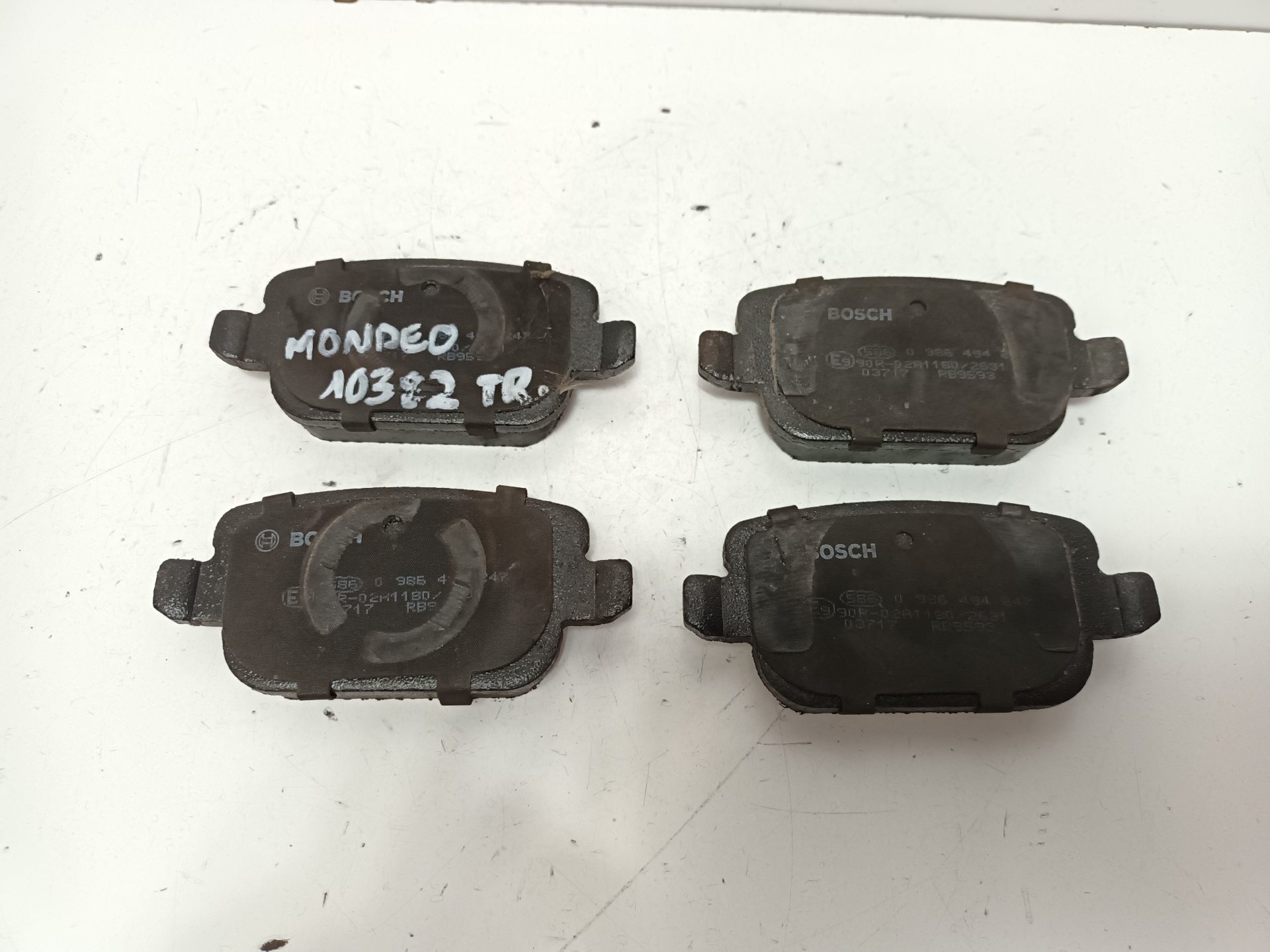 FORD Mondeo 4 generation (2007-2015) Тормозные колодки передние TRASERAS 22316324