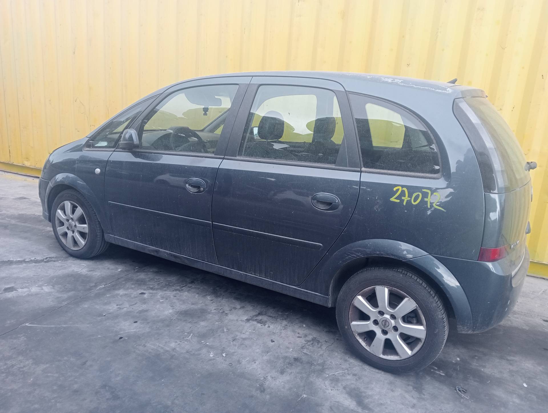 OPEL Meriva 1 generation (2002-2010) Блок управления двигателем 98000322 25056814