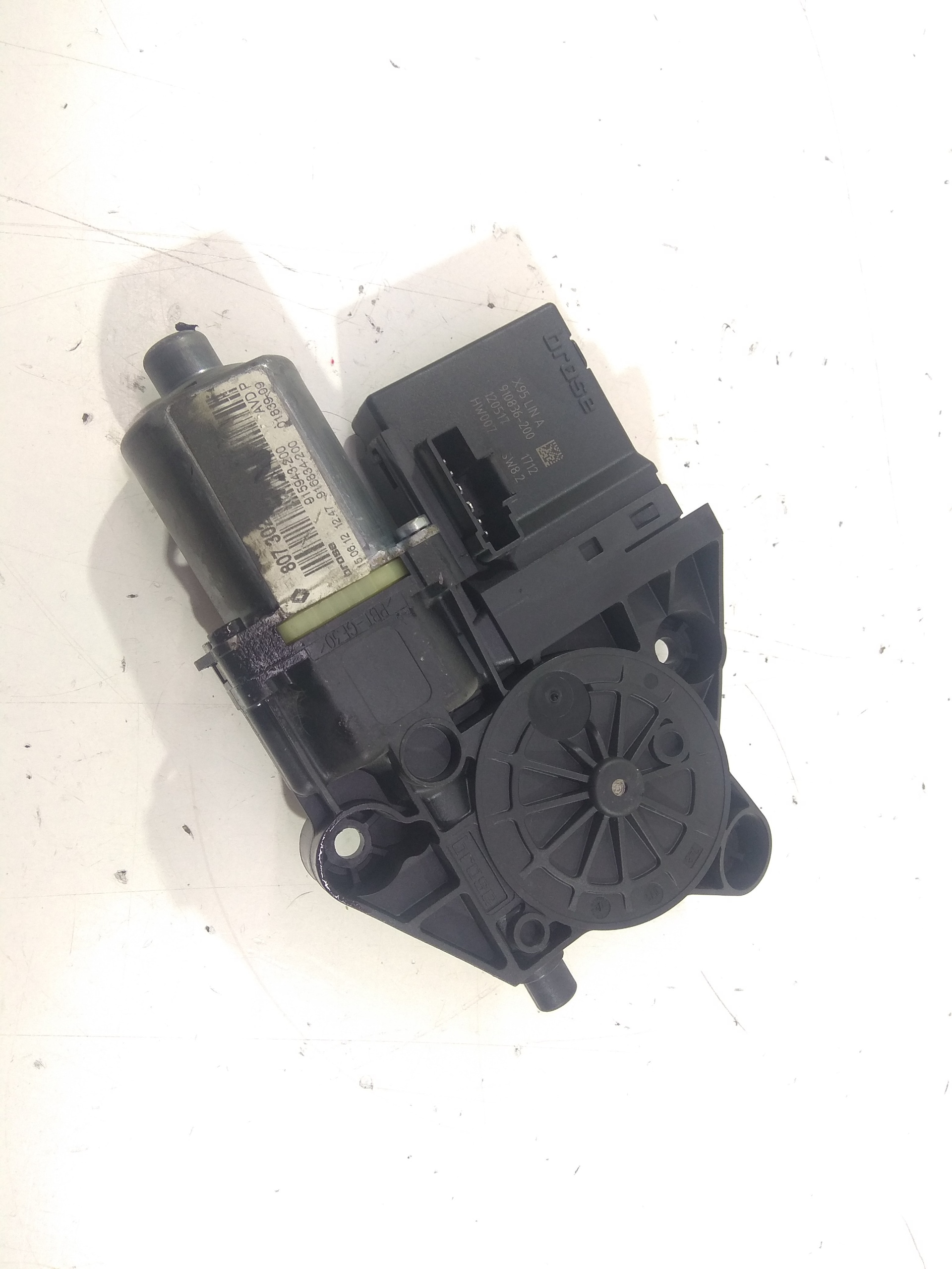 RENAULT Scenic 3 generation (2009-2015) Front Right Door Window Control Motor 807302741R 19117617