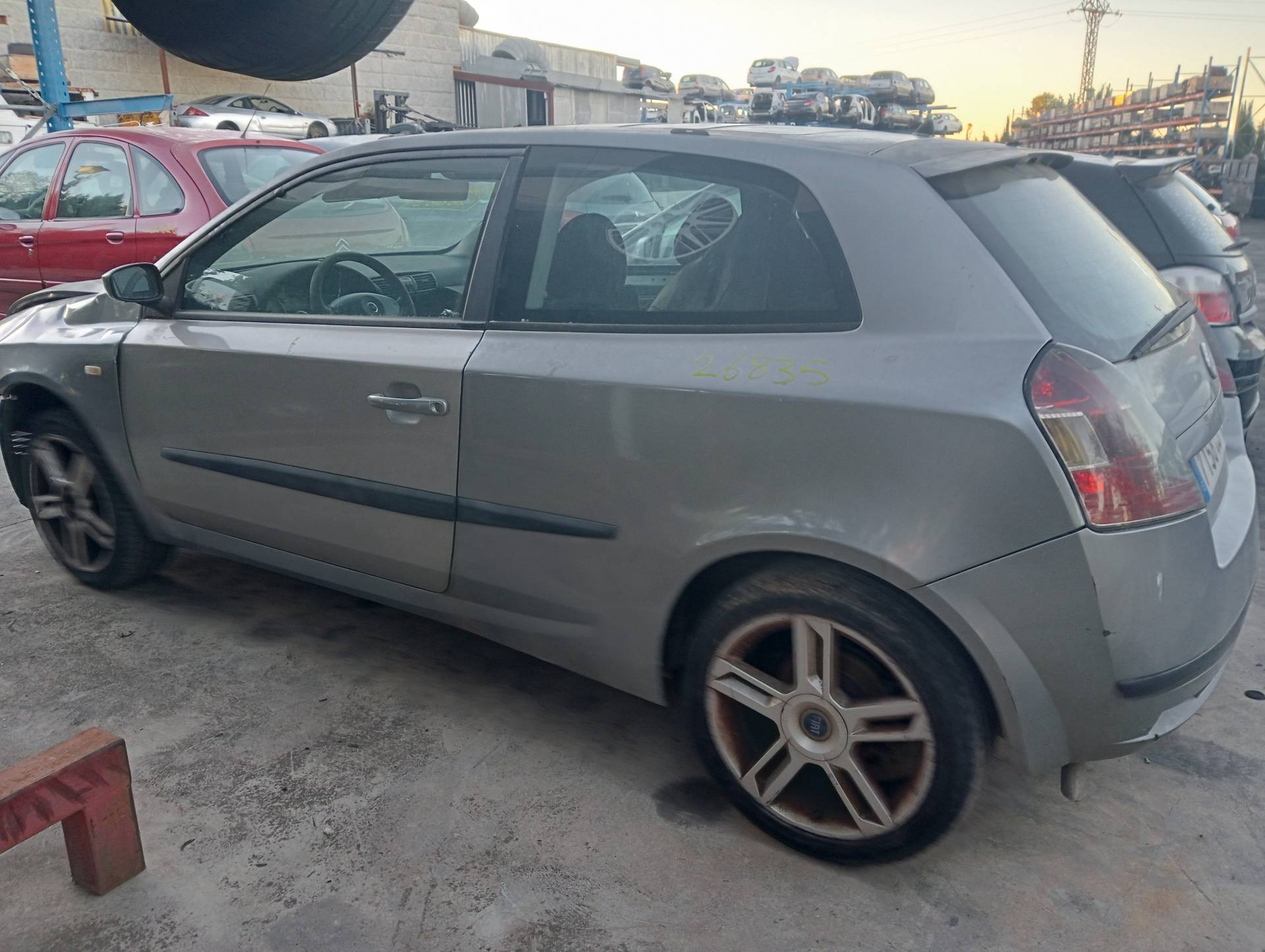 FIAT Stilo 1 generation (2001-2010) Ridicător de geam ușă dreapta față 50001603 25055760