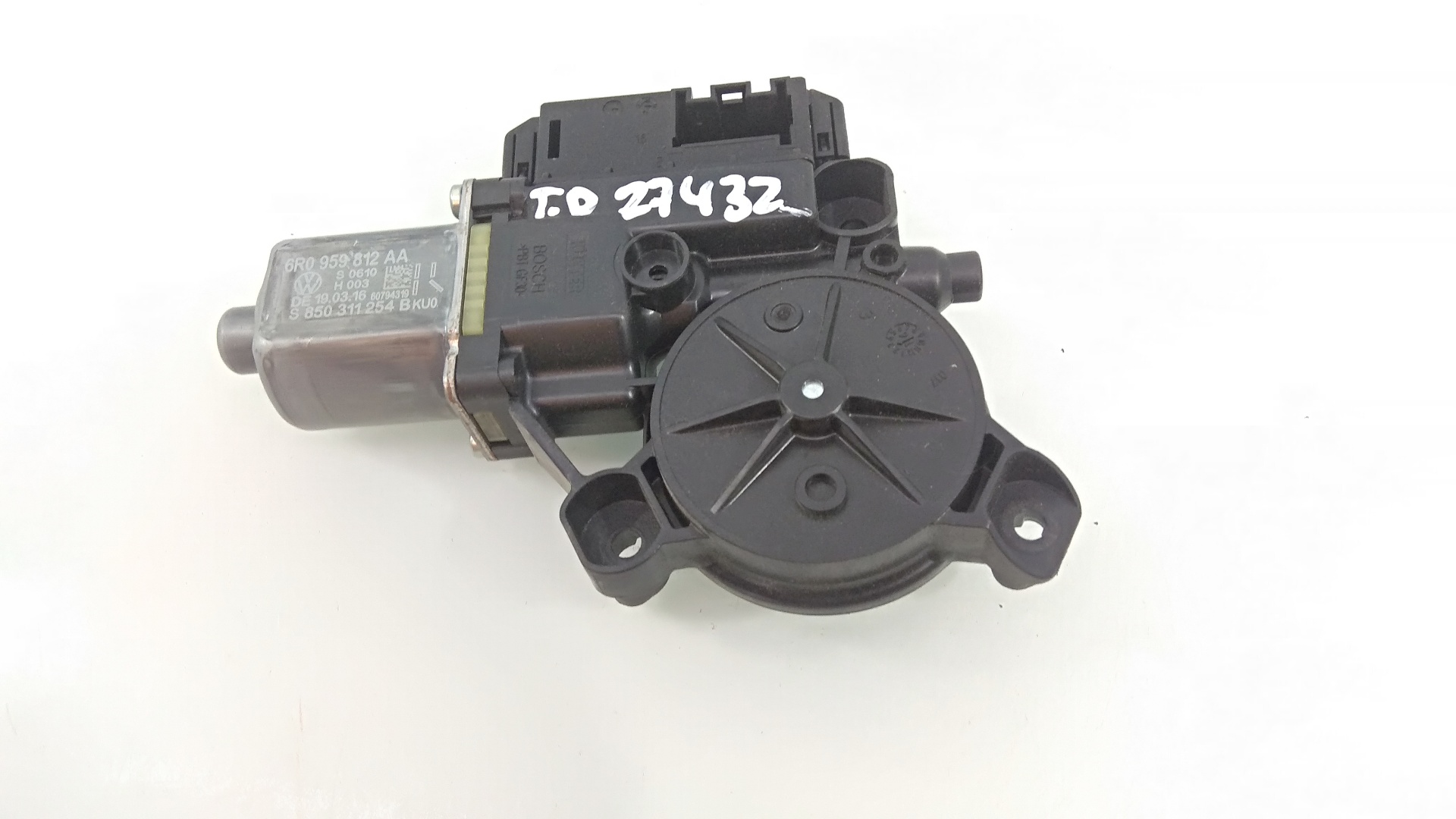 VOLKSWAGEN Polo 5 generation (2009-2017) Motor de control geam ușă  dreapta spate 6R0959812AA 25791483