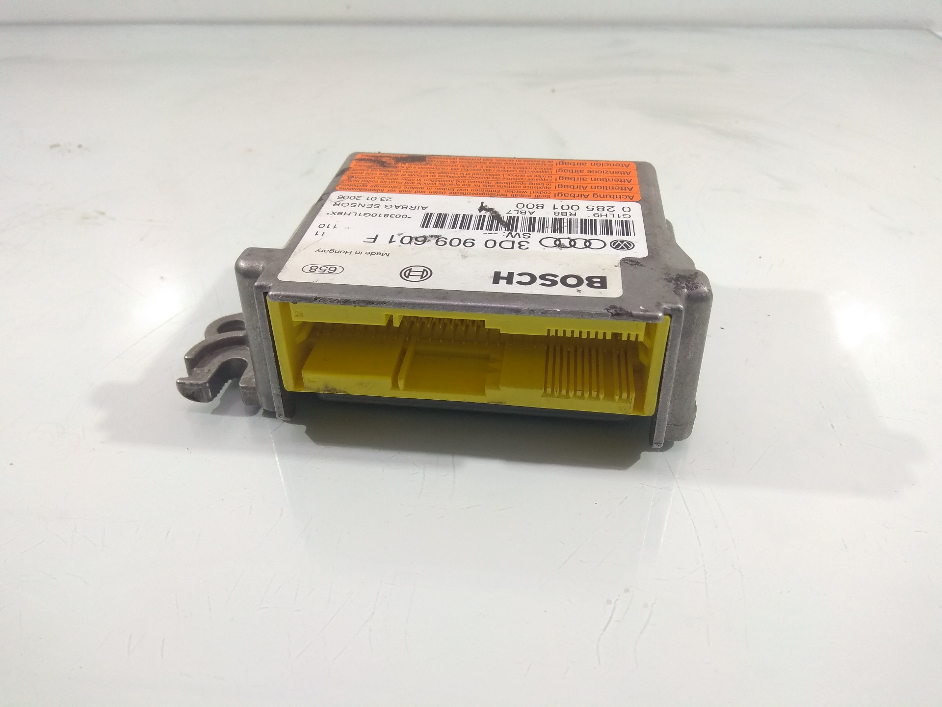 VOLKSWAGEN Touareg 1 generation (2002-2010) SRS Control Unit 3D0909601F 25269037