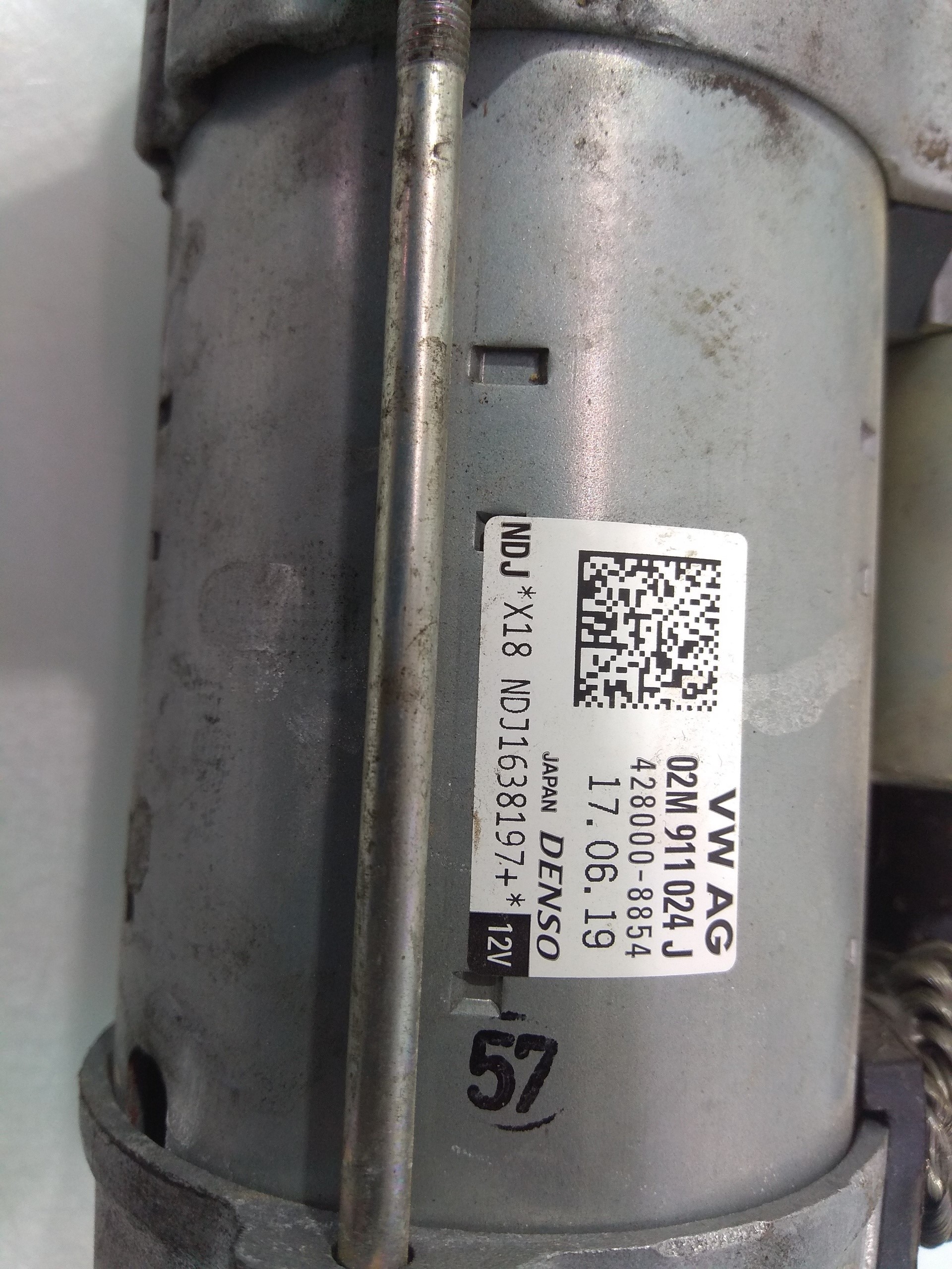 SEAT Toledo 3 generation (2004-2010) Starter Motor 02M911024J 19218413