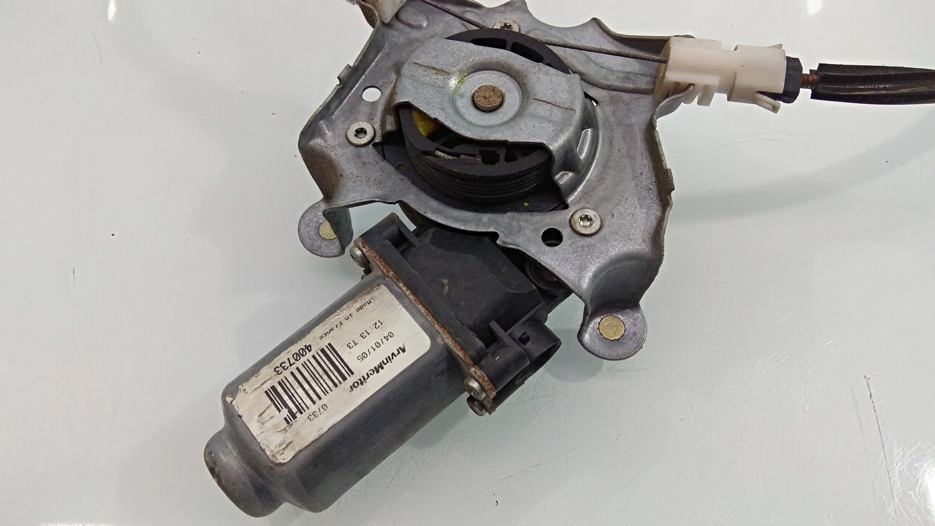 RENAULT Clio 2 generation (1998-2013) Regulator de geam ușă stânga față 400733 22336739