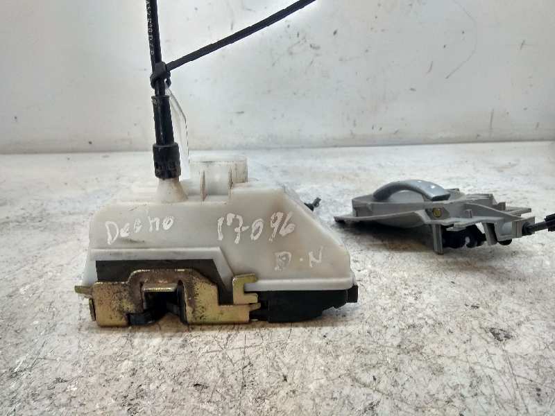 CITROËN C3 1 generation (2002-2010) Front Right Door Lock 3PUERTAS,4CABLES 19025087