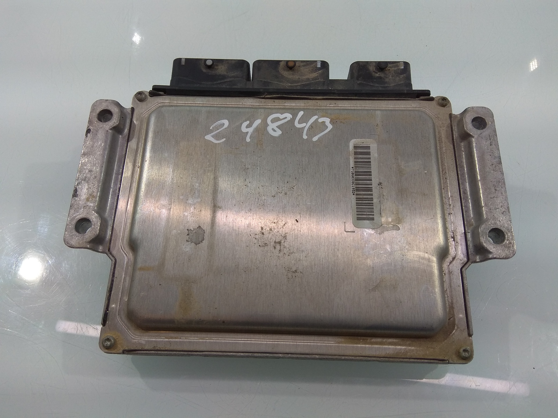 PEUGEOT 407 1 generation (2004-2010) Блок керування двигуном ECU 9663548180 19201749