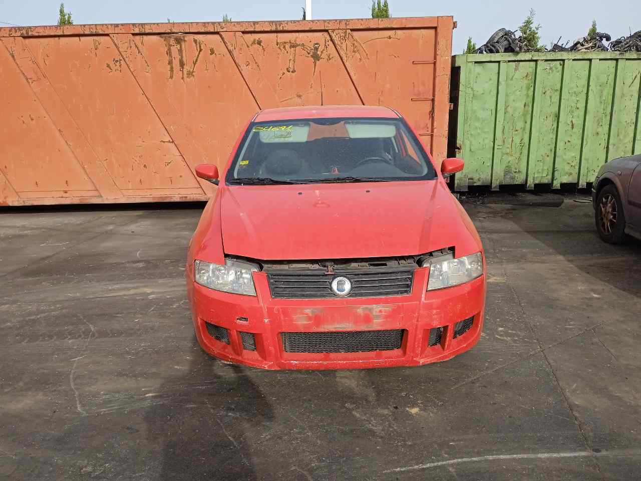 FIAT Stilo 1 generation (2001-2010) Bal első ajtó külső fogantyúja ROJO 19185360