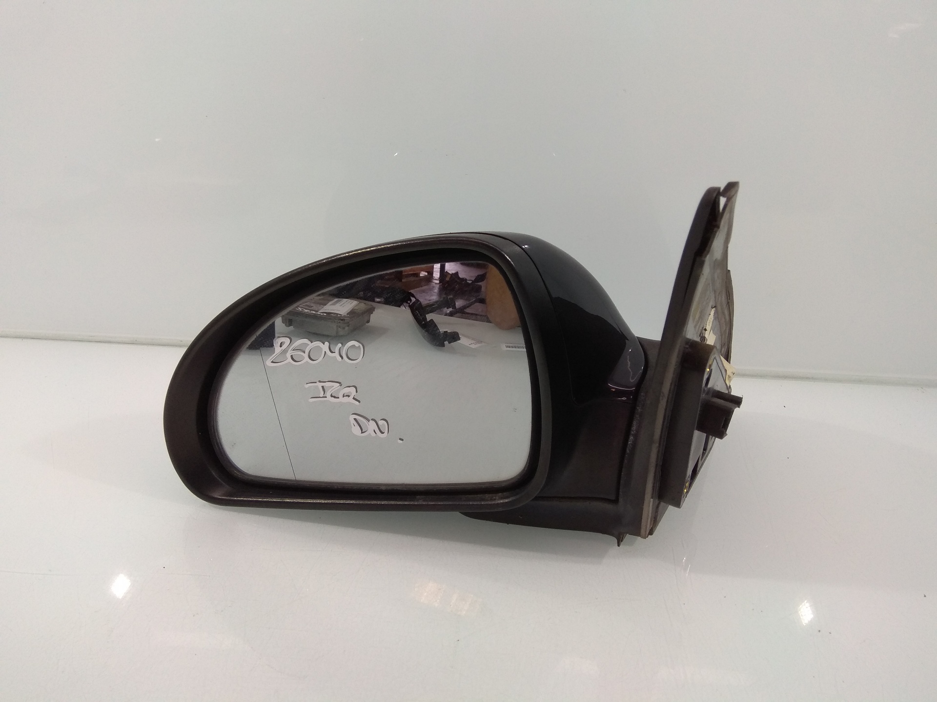 KIA Cee'd 1 generation (2007-2012) Priekinių kairių durų veidrodis NEGRO 19235570