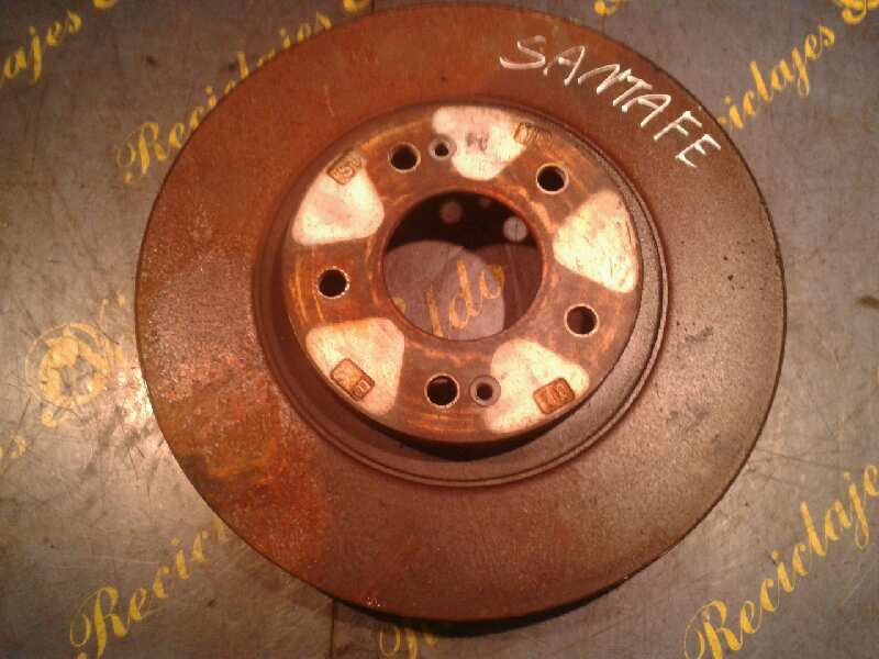 HYUNDAI Santa Fe SM (2000-2013) Front Right Brake Disc 5TORNILLOS, 29CM 18909000