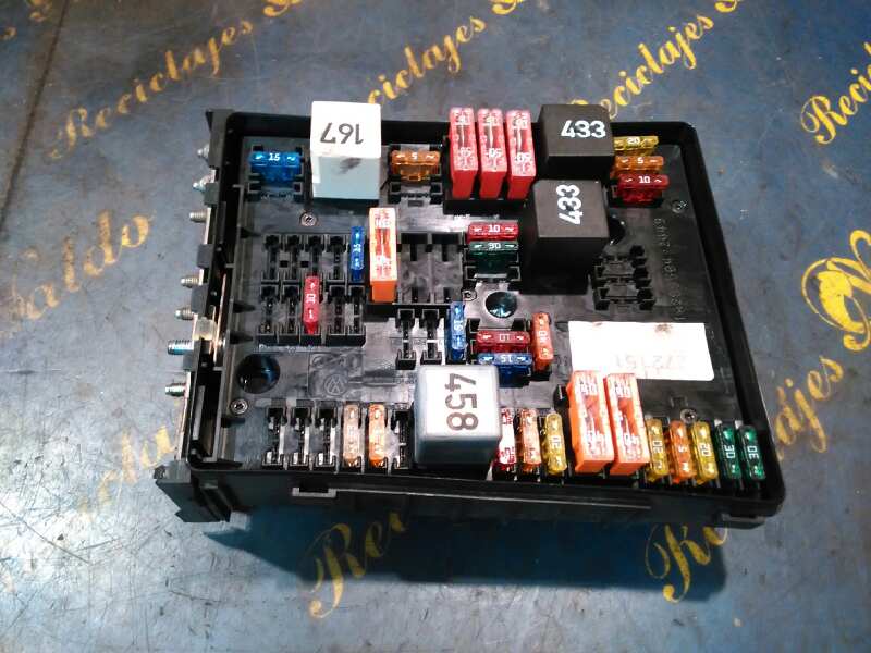 VOLKSWAGEN Golf 5 generation (2003-2009) Fuse Box 1K0937124K 18949988