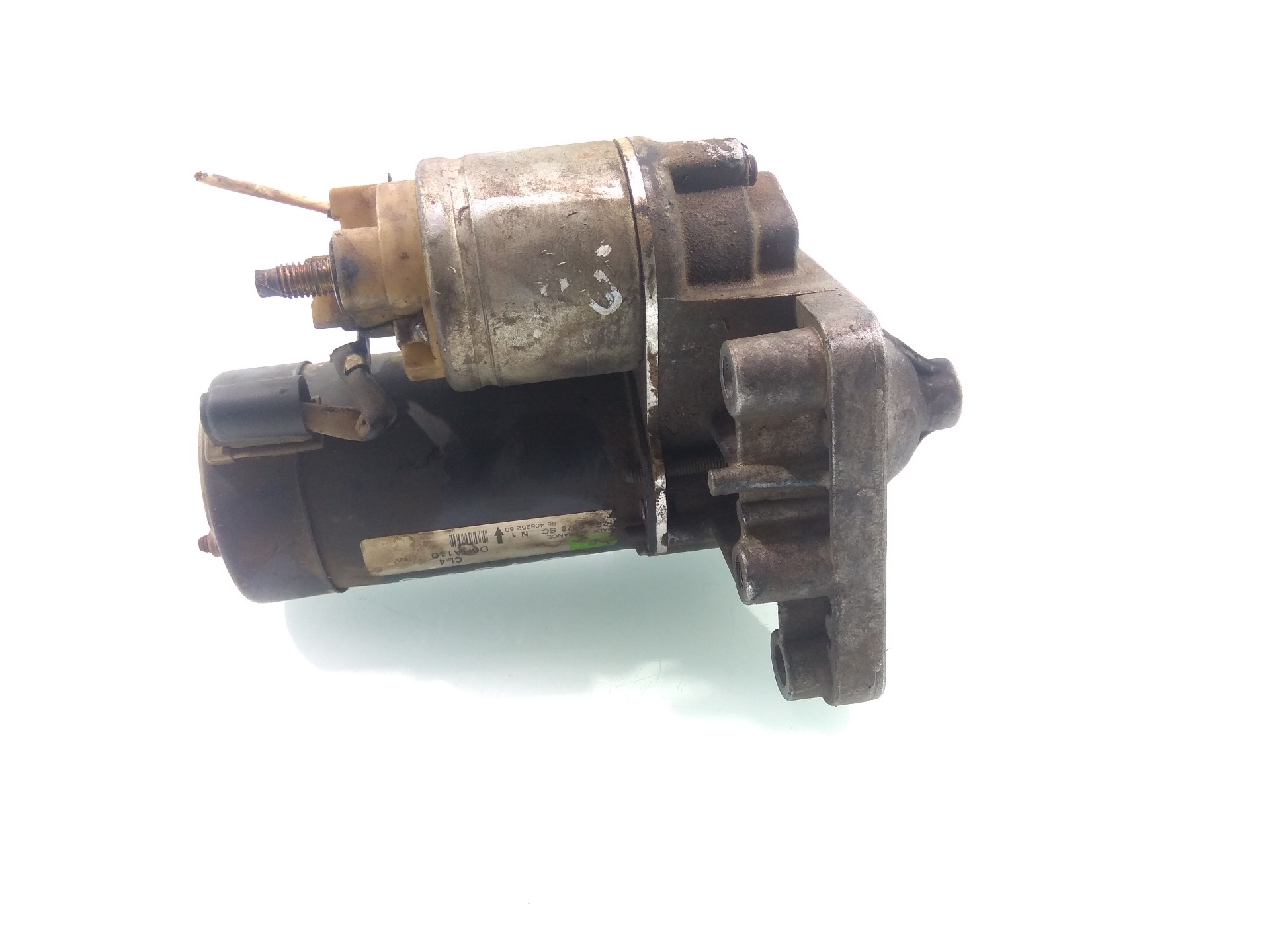 PEUGEOT 206 1 generation (1998-2009) Starter Motor 9640825280, 3OREJAS11DIENTES, TORNYTORN 22303969