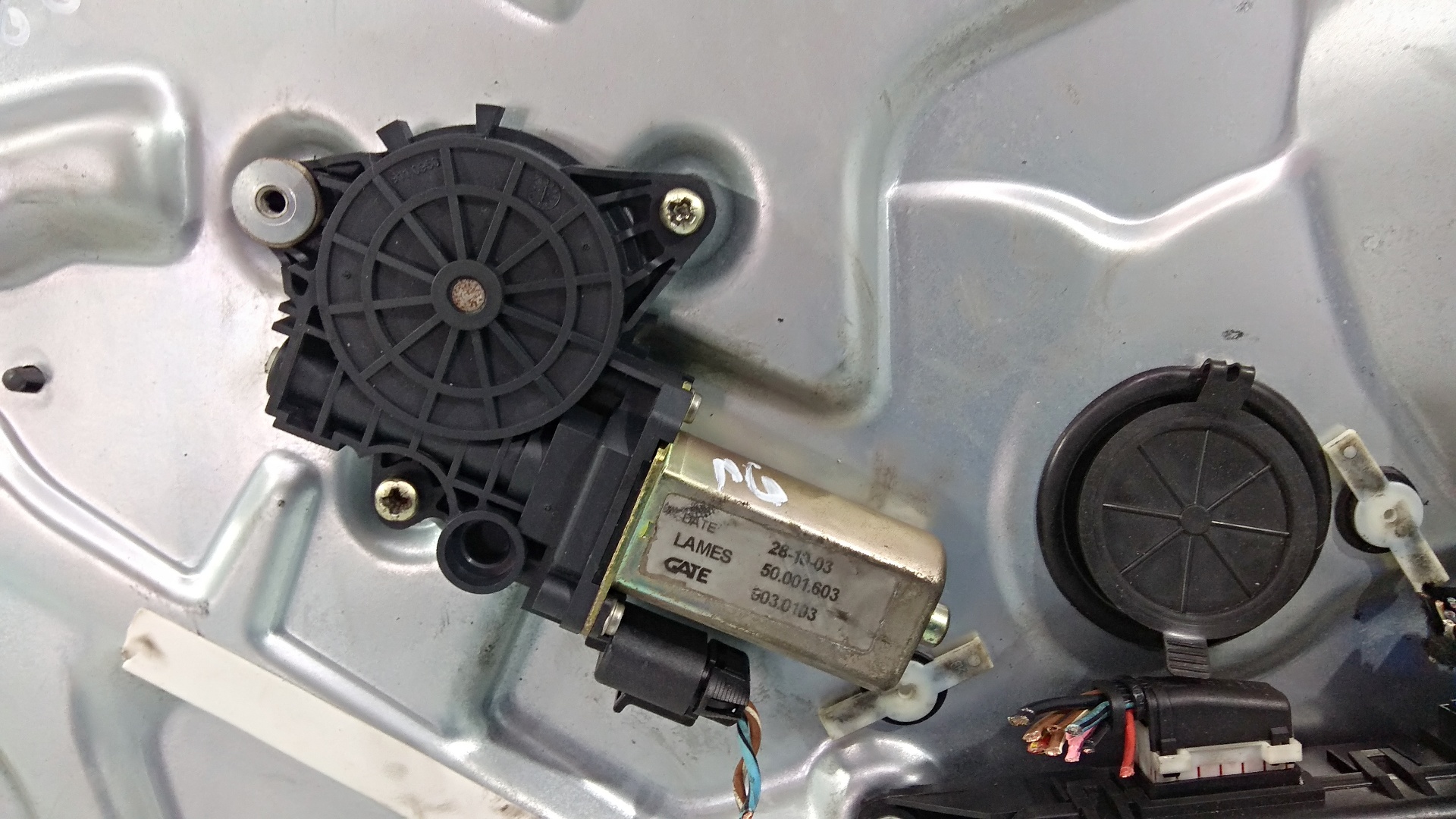 FIAT Stilo 1 generation (2001-2010) Vindusregulator foran høyre dør 50001603 25055760