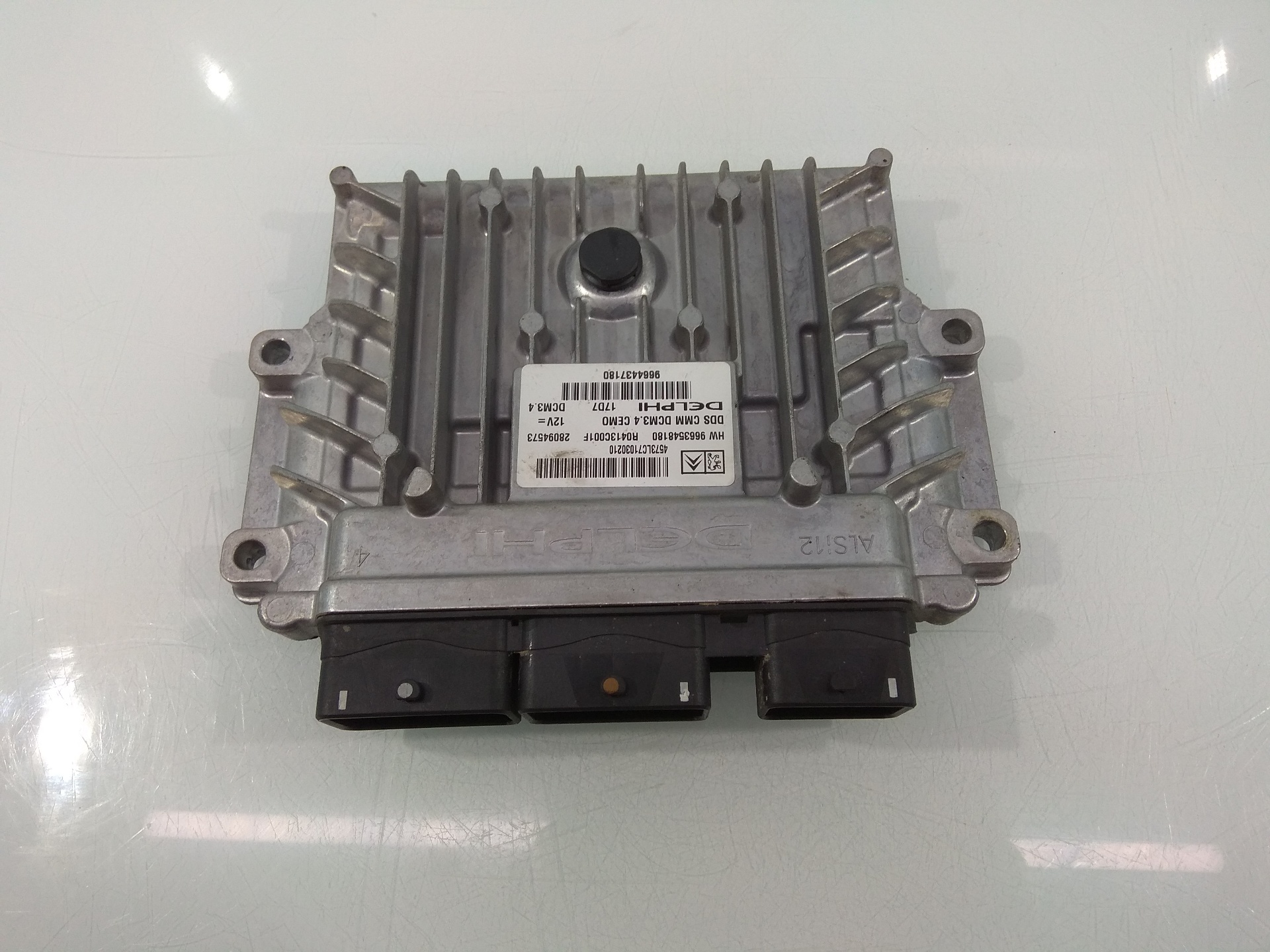 PEUGEOT 407 1 generation (2004-2010) Блок керування двигуном ECU 9663548180 19201749