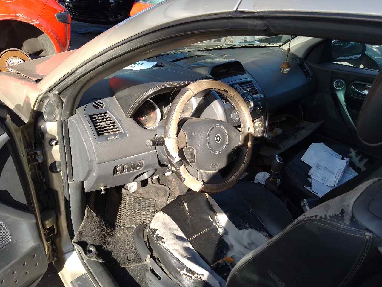 RENAULT Megane 2 generation (2002-2012) Lūkas vadības bloks E84871789 19154223