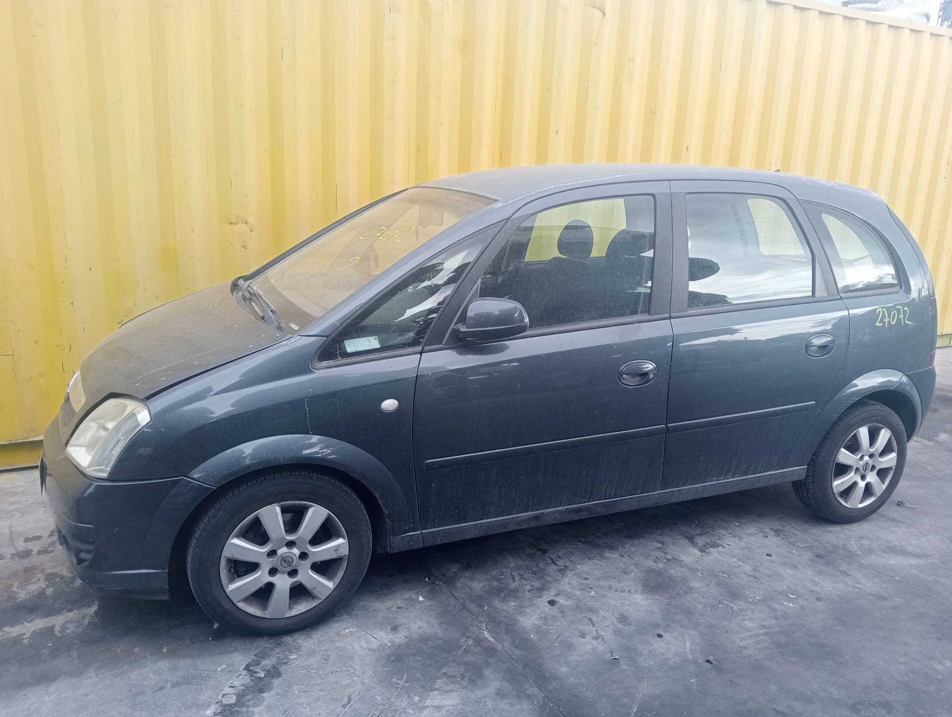 OPEL Meriva 1 generation (2002-2010) Блок управления двигателем 98000322 25056814