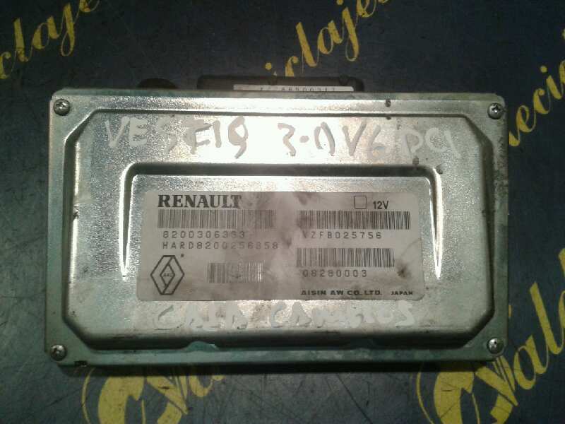 RENAULT Vel Satis 1 generation (2002-2009) Greičių dėžės kompiuteris 8200306333 24404624