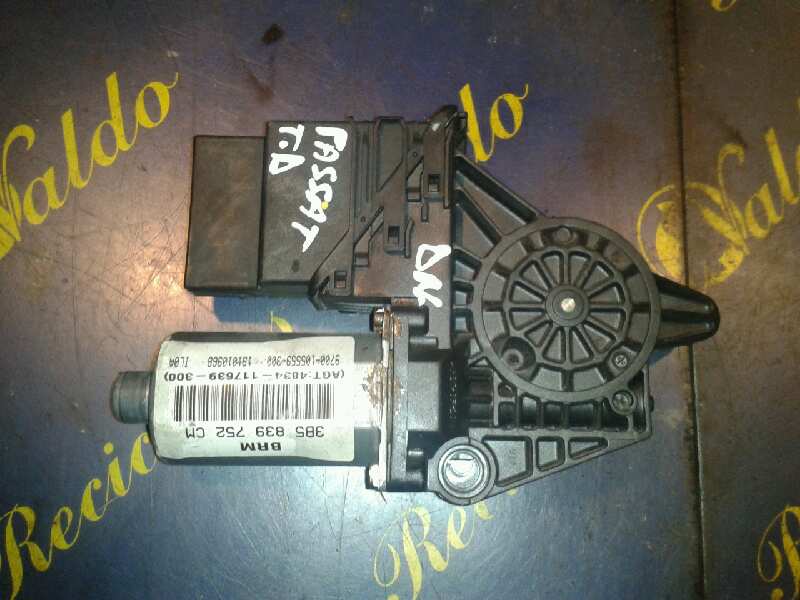 VOLKSWAGEN Passat B5 (1996-2005) Rear Right Door Window Control Motor 0130821696 18887328