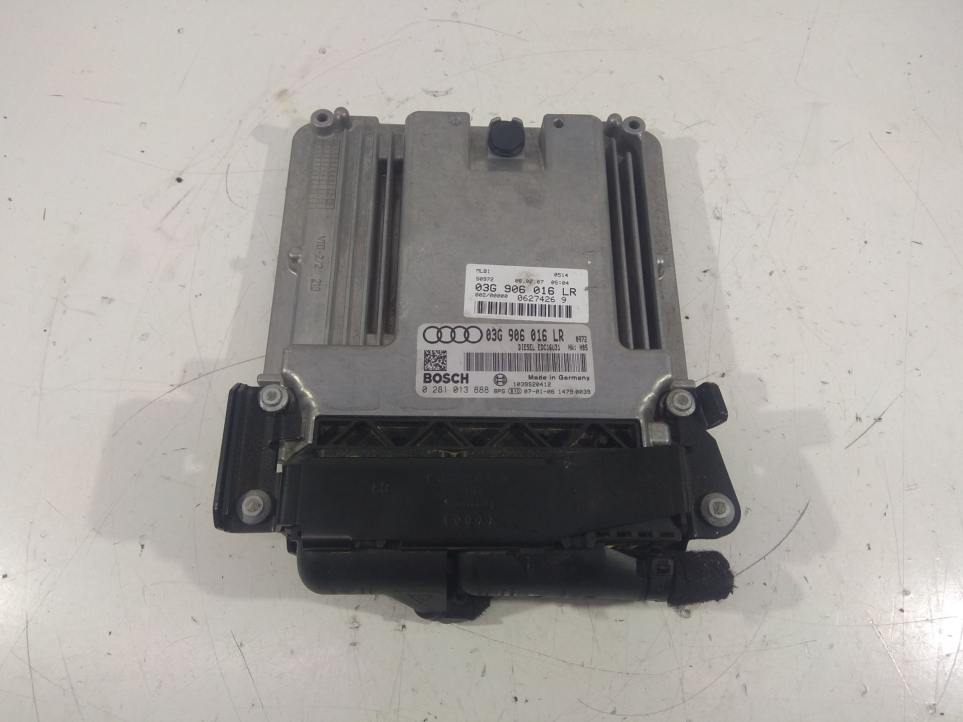 AUDI A4 B7/8E (2004-2008) Motorstyrenhet ECU 03G906016LR 19094916