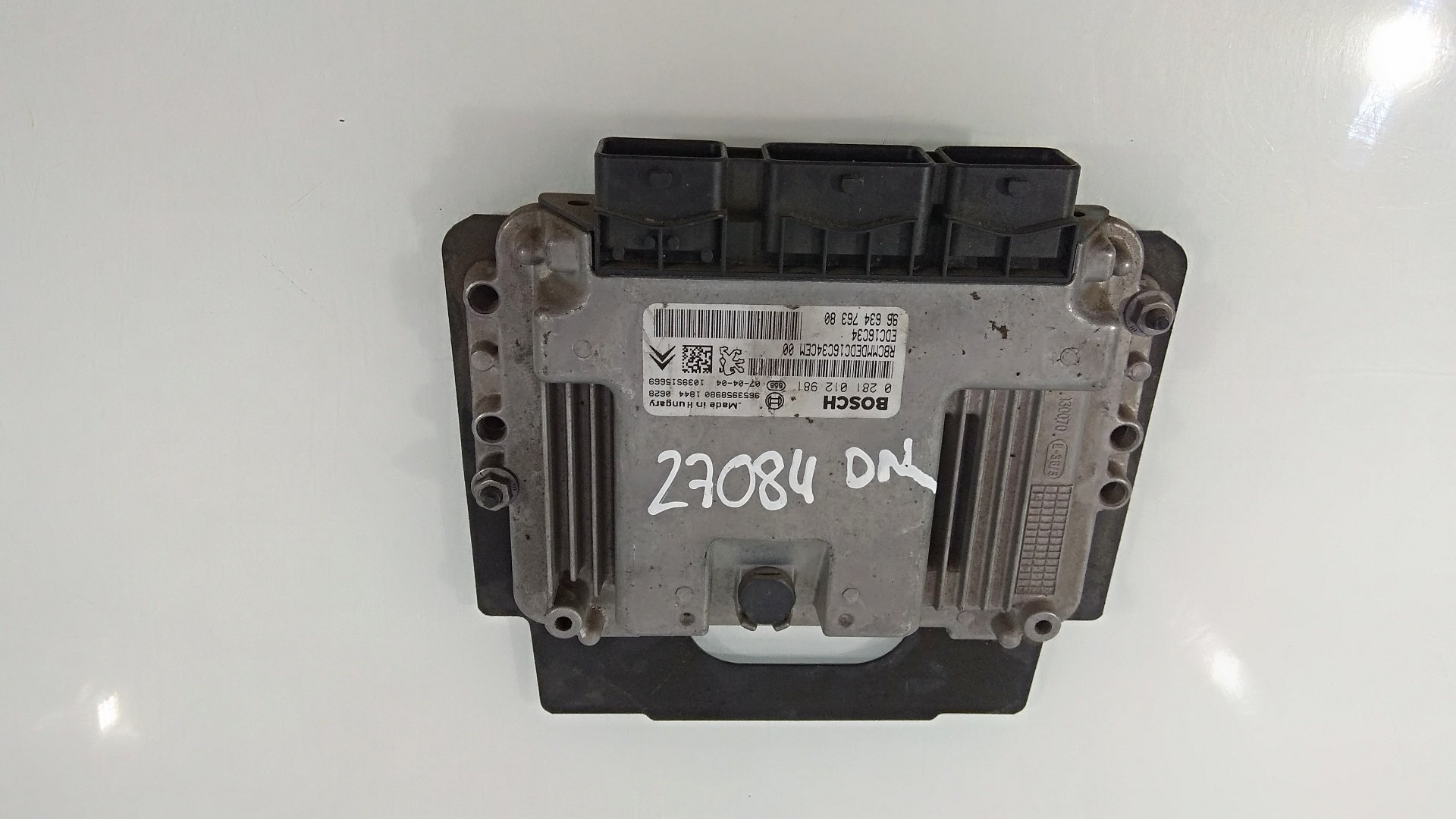 CITROËN C4 Picasso 1 generation (2006-2013) Engine Control Unit ECU 9665778480 25056685