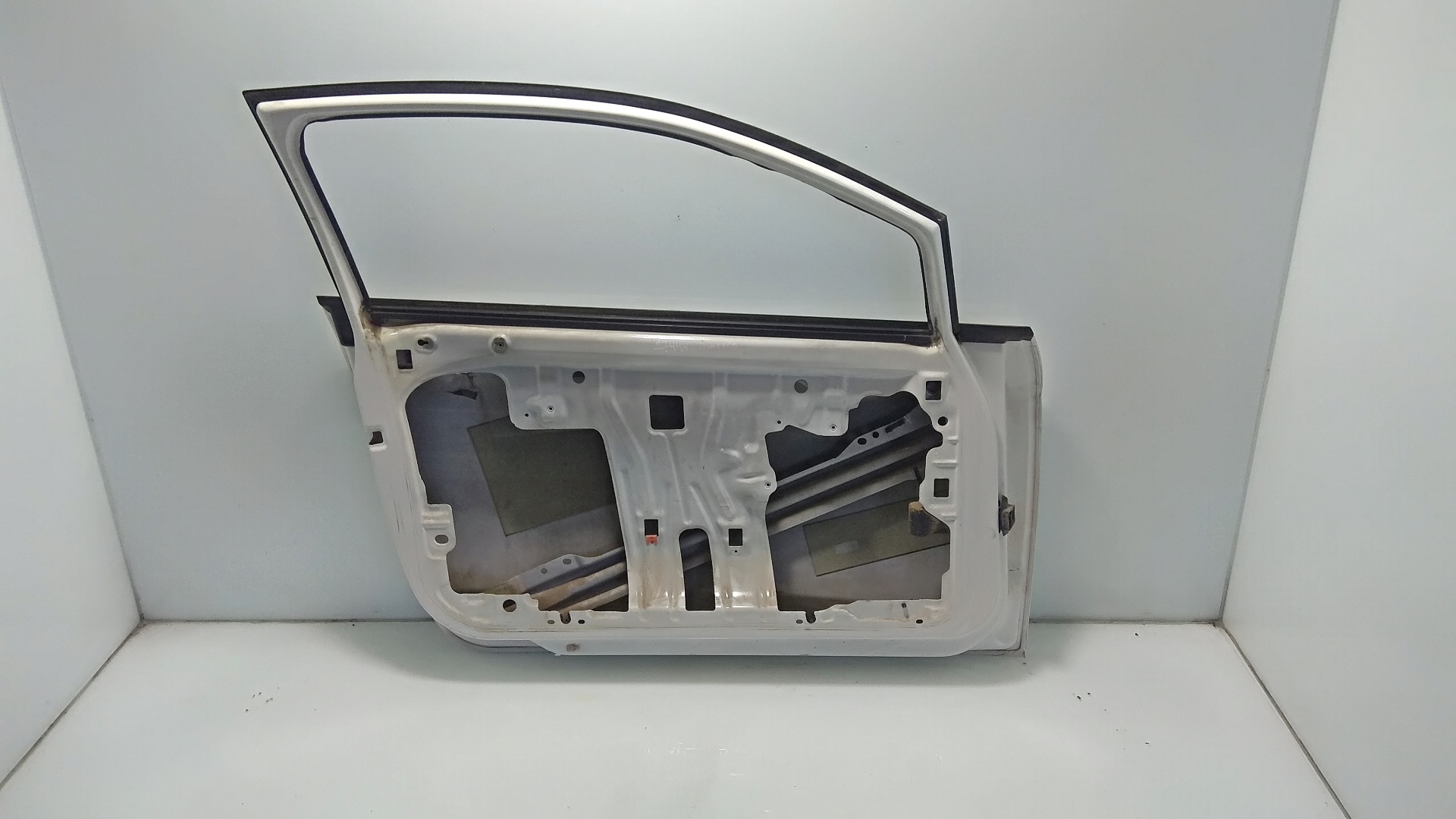 SEAT Ibiza 4 generation (2008-2017) Front Left Door BLANCO 25814567