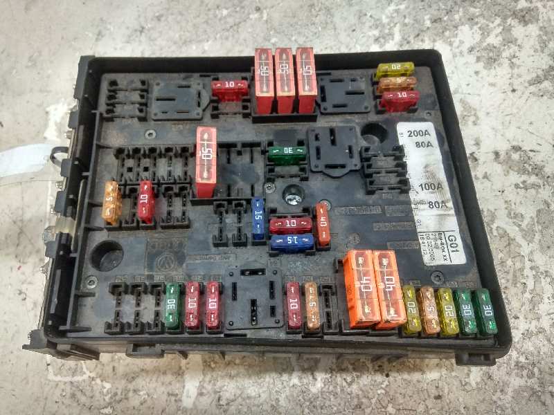 VOLKSWAGEN Golf 5 generation (2003-2009) Fuse Box 1K0937124K 19013510